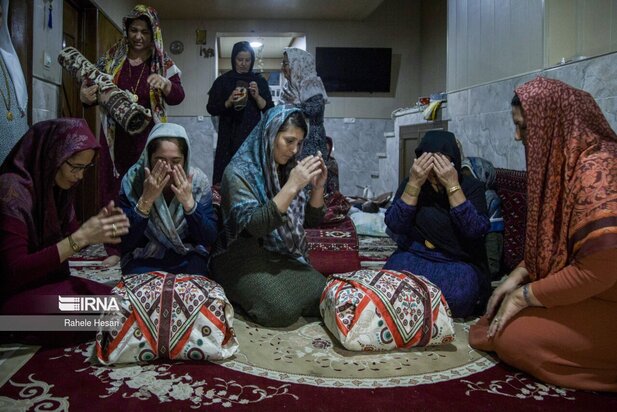 نمایی از عروسی متفاوت و زیبای گلستان!