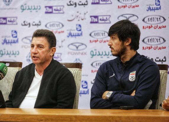 گزارش تصویری از تیم ملی ایران قبل از بازی با چین