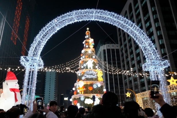 نمایی از جشن رویایی کریسمس