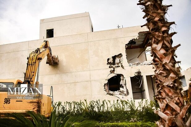 تخریب ویلای آقازاده در نوشهر