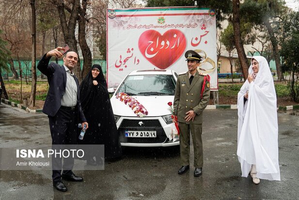 جشن ازدواج دانشجویی در دانشگاه امام علی