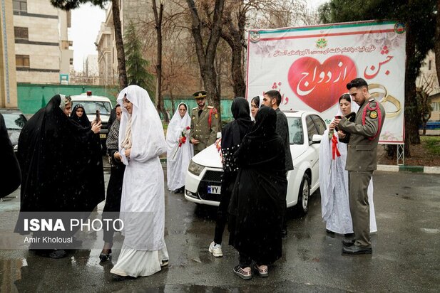 جشن ازدواج دانشجویی در دانشگاه امام علی