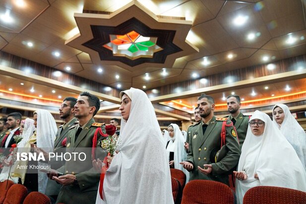 جشن ازدواج دانشجویی در دانشگاه امام علی