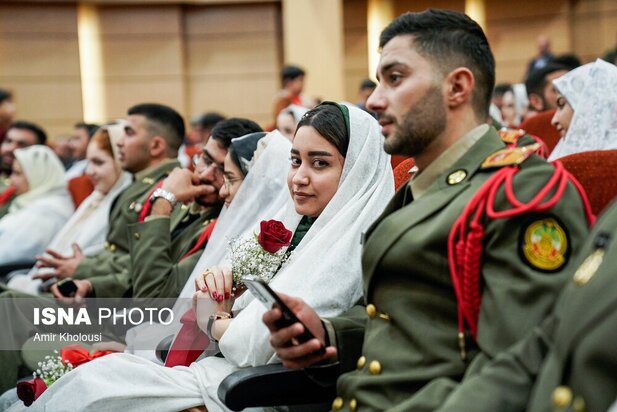 جشن ازدواج دانشجویی در دانشگاه امام علی