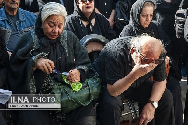 تشییع رضا داوودنژاد