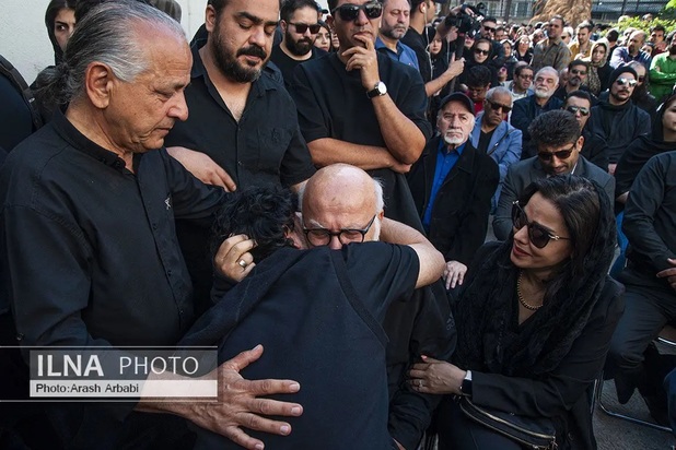 تشییع رضا داوودنژاد