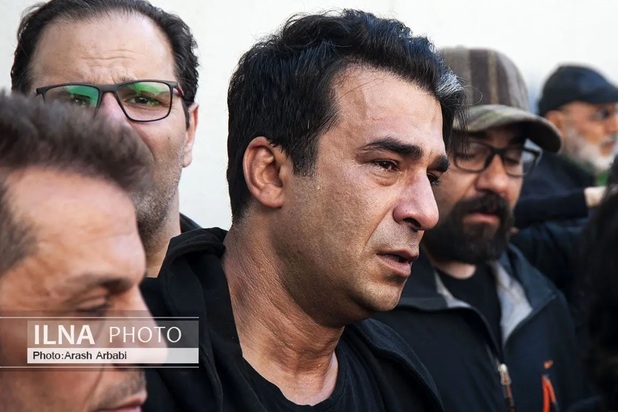 تشییع رضا داوودنژاد