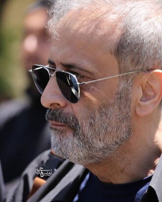 مراسم خاکسپاری زری خوشکام مادر لیلا حاتمی