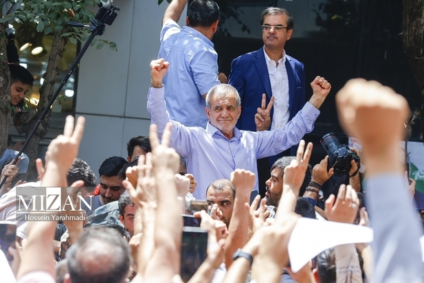 پزشکیان در بازار شوش