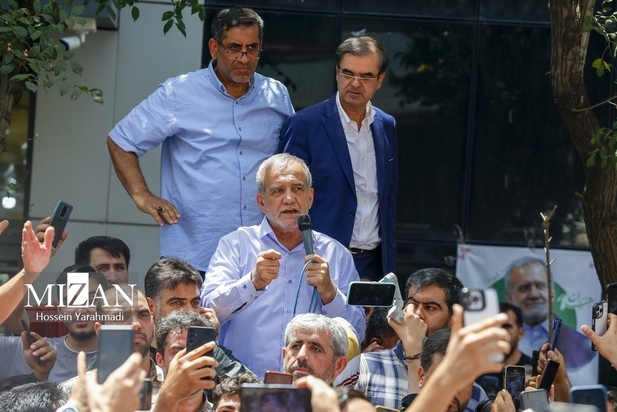 پزشکیان در بازار شوش