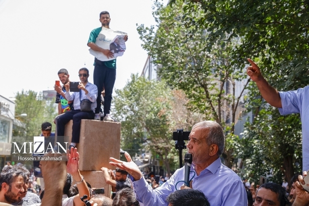 پزشکیان در بازار شوش