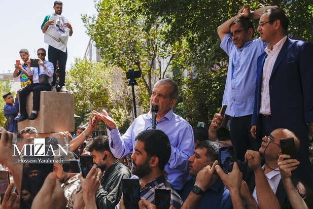 پزشکیان در بازار شوش