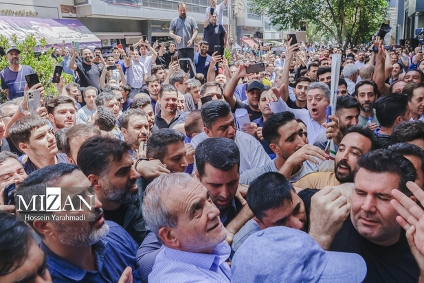 پزشکیان در بازار شوش