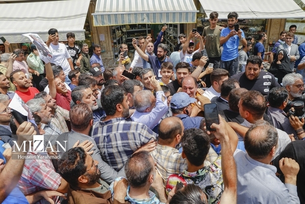 پزشکیان در بازار شوش