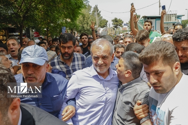 پزشکیان در بازار شوش