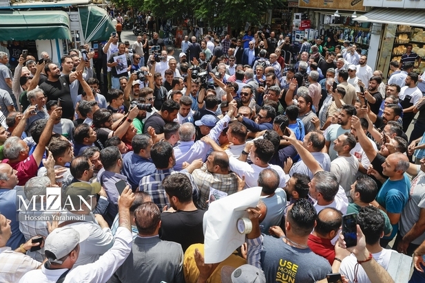 پزشکیان در بازار شوش