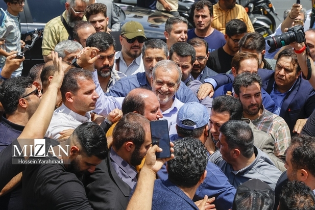 پزشکیان در بازار شوش