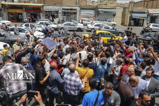 پزشکیان در بازار شوش