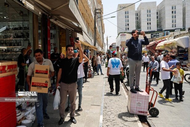 پزشکیان در بازار شوش