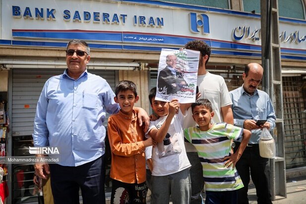 پزشکیان در بازار شوش