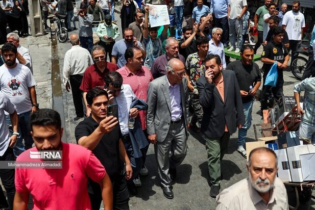 پزشکیان در بازار شوش