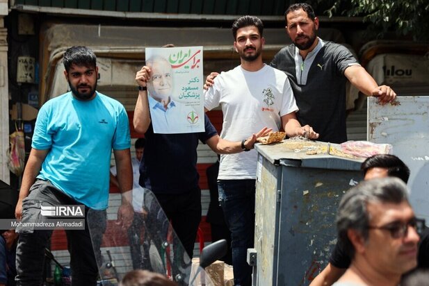 پزشکیان در بازار شوش