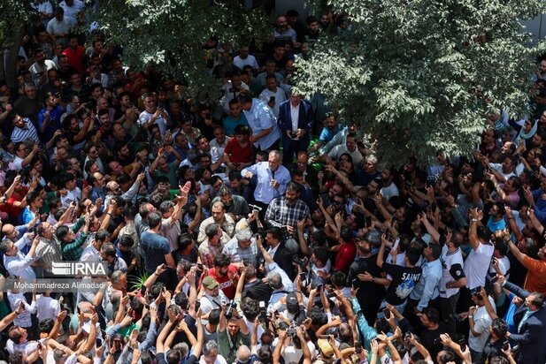 پزشکیان در بازار شوش