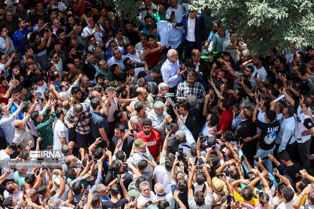 پزشکیان در بازار شوش