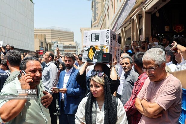 پزشکیان در بازار شوش