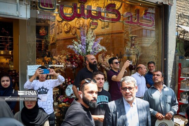 پزشکیان در بازار شوش