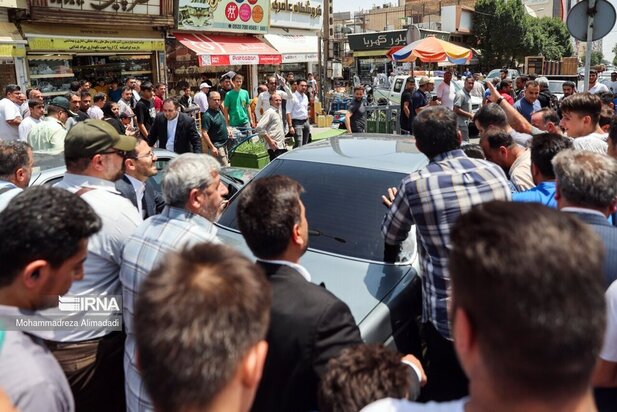 پزشکیان در بازار شوش