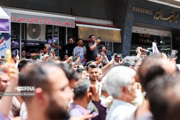 پزشکیان در بازار شوش