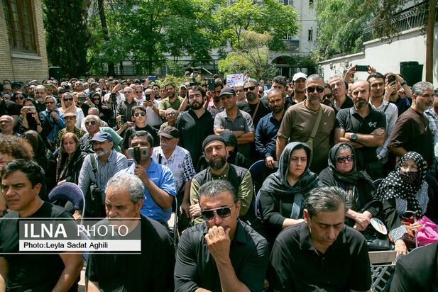 تشییع مرحوم سعیدراد