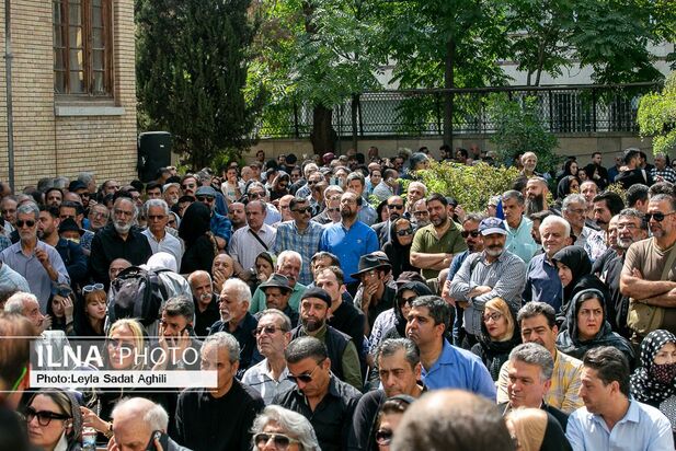 تشییع مرحوم سعیدراد