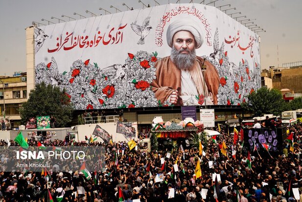 مراسم تشییع اسماعیل هنیه