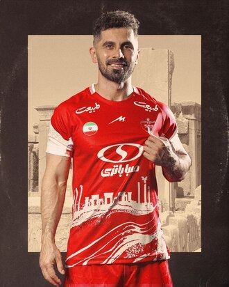 رونمایی از کیت جدید پرسپولیس