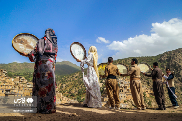 دف نوازی سنندج