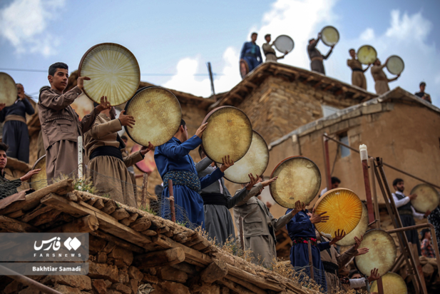 دف نوازی سنندج