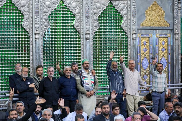 حاشیه مراسم