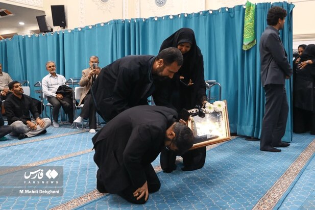 مراسم تشییع خانواده سقاب