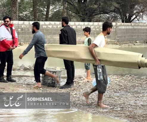 سیل در هرمزگان