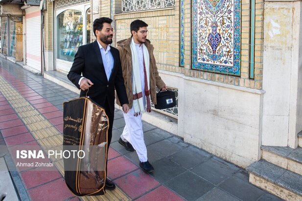 عمامه گذاری روحانیون جدید