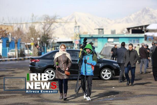 بازدید خبرنگاران خارجی از تخریب ها در ناآرامی تهران