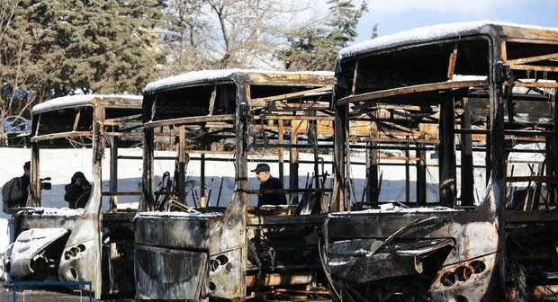 بازدید خبرنگاران خارجی از تخریب ها در ناآرامی تهران
