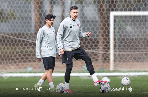 تمرینات پرسپولیس