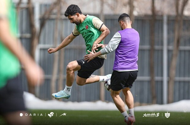 تمرینات پرسپولیس