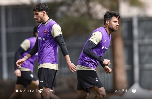 تمرینات پرسپولیس