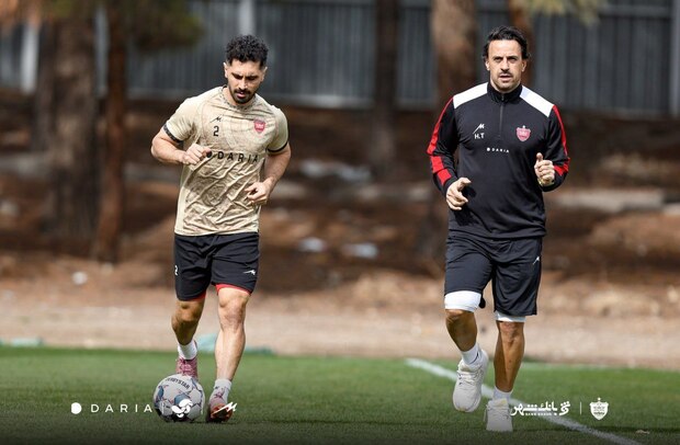 تمرینات پرسپولیس