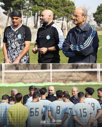 ? تصاویری از اولین تمرین استقلال با حضور سهراب بختیاری‌زاده