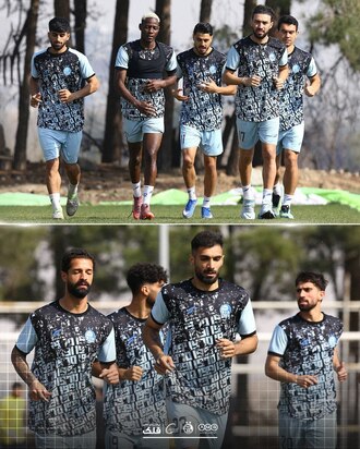 ? تصاویری از اولین تمرین استقلال با حضور سهراب بختیاری‌زاده